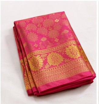 black kanchipuram saree