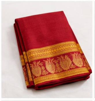 black kanchipuram saree
